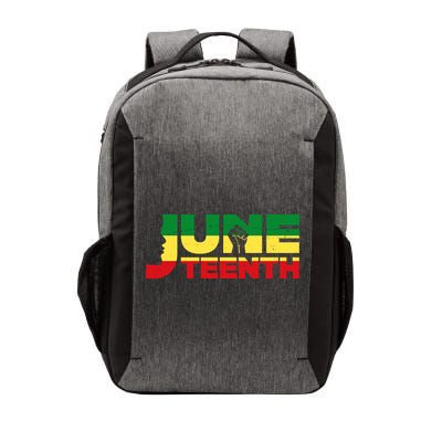 Juneteenth 1865 Freedom Black Pride Vector Backpack