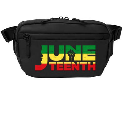 Juneteenth 1865 Freedom Black Pride Crossbody Pack