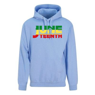 Juneteenth 1865 Freedom Black Pride Unisex Surf Hoodie