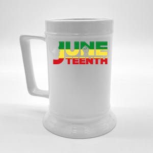 Juneteenth 1865 Freedom Black Pride Beer Stein