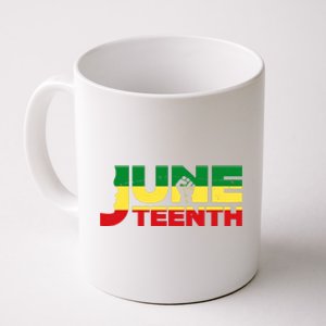 Juneteenth 1865 Freedom Black Pride Coffee Mug