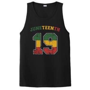 Juneteenth 19 Frican Independence And Freedom 1865 Gift PosiCharge Competitor Tank