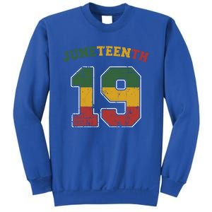 Juneteenth 19 Frican Independence And Freedom 1865 Gift Sweatshirt