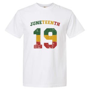 Juneteenth 19 Frican Independence And Freedom 1865 Gift Garment-Dyed Heavyweight T-Shirt