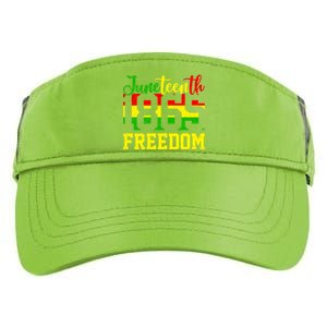 Juneteenth 1865 Freedom Day Black History Mom Mother's Day Gift Adult Drive Performance Visor