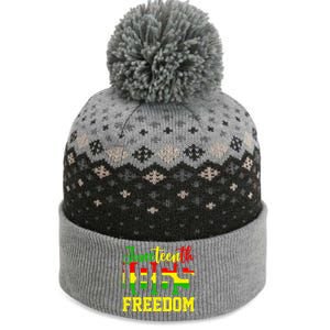 Juneteenth 1865 Freedom Day Black History Mom Mother's Day Gift The Baniff Cuffed Pom Beanie