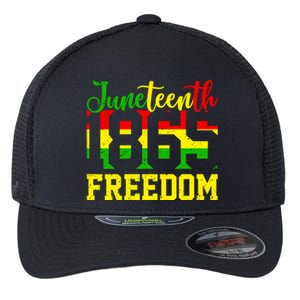 Juneteenth 1865 Freedom Day Black History Mom Mother's Day Gift Flexfit Unipanel Trucker Cap