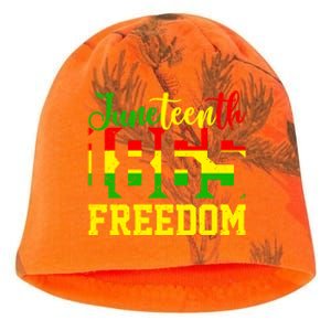 Juneteenth 1865 Freedom Day Black History Mom Mother's Day Gift Kati - Camo Knit Beanie