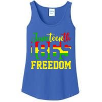 Juneteenth 1865 Freedom Day Black History Mom Mother's Day Gift Ladies Essential Tank