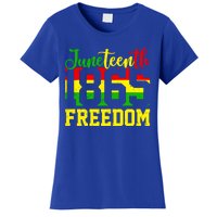 Juneteenth 1865 Freedom Day Black History Mom Mother's Day Gift Women's T-Shirt