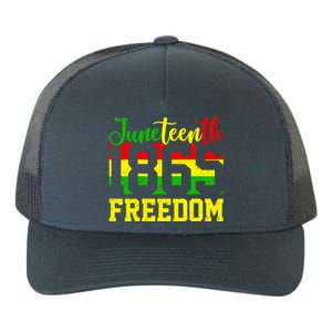 Juneteenth 1865 Freedom Day Black History Mom Mother's Day Gift Yupoong Adult 5-Panel Trucker Hat