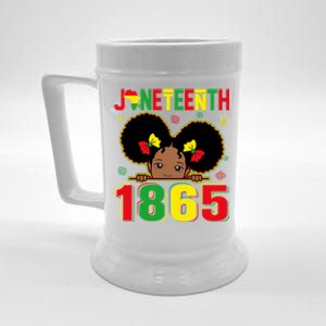 Juneteenth 1865 Freedom Independence African Melanin Great Gift Beer Stein