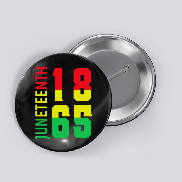 Juneteenth 1865 Freedom Day Celebration Button