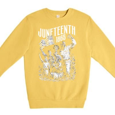 Junenth 1865 Funny Gift Premium Crewneck Sweatshirt