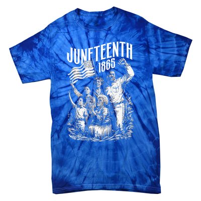 Junenth 1865 Funny Gift Tie-Dye T-Shirt