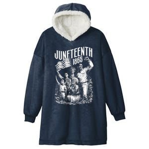 Junenth 1865 Funny Gift Hooded Wearable Blanket