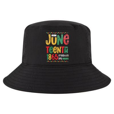 Juneteenth 1865 Freedom Day Celebrate Black History Cool Comfort Performance Bucket Hat