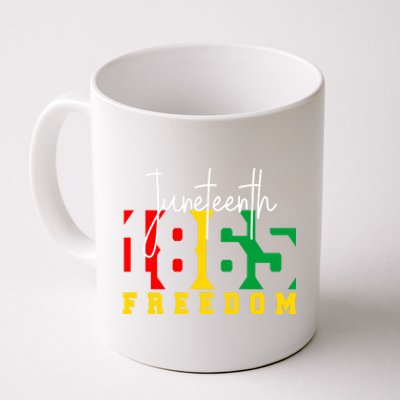 Juneteenth 1865 Freedom Day Pride Black Usa Afro Gift Coffee Mug