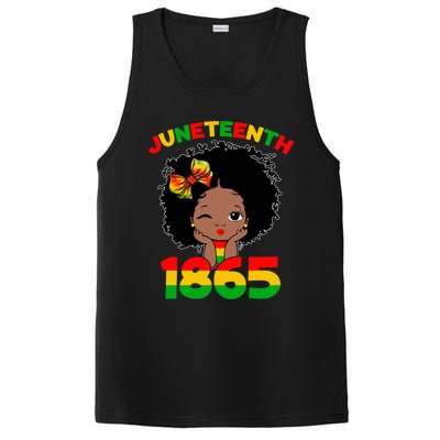 Juneteenth 1865 Freedom Independence Melanin African Gift PosiCharge Competitor Tank