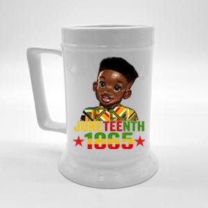 Juneteenth 1865 Freedom African Kente Black Great Gift Beer Stein