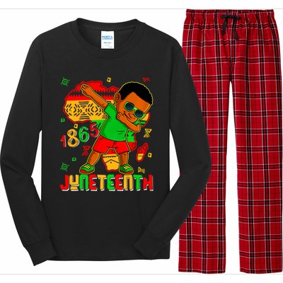 Juneteenth 1865 Freedom Black History Month Gift Long Sleeve Pajama Set