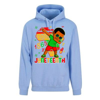 Juneteenth 1865 Freedom Black History Month Gift Unisex Surf Hoodie