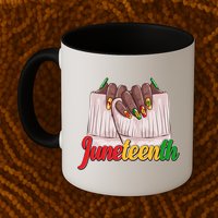 Juneteenth 1865 Finger Nails Manicure Mug