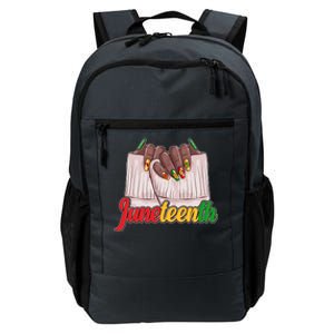 Juneteenth 1865 Finger Nails Manicure Daily Commute Backpack