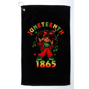 Junenth 1865 Freedom Celebration Gift Platinum Collection Golf Towel