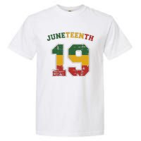 Juneteenth 19 for african independence and freedom 1865 Garment-Dyed Heavyweight T-Shirt