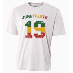 Juneteenth 19 for african independence and freedom 1865 Cooling Performance Crew T-Shirt