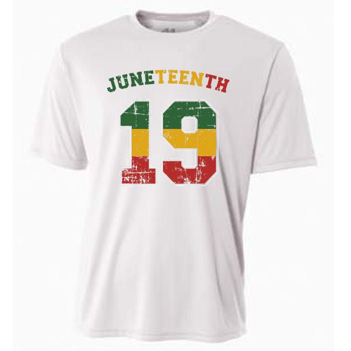 Juneteenth 19 for african independence and freedom 1865 Cooling Performance Crew T-Shirt