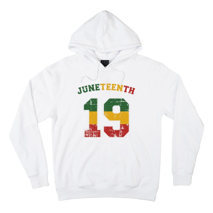 Juneteenth 19 for african independence and freedom 1865 Hoodie