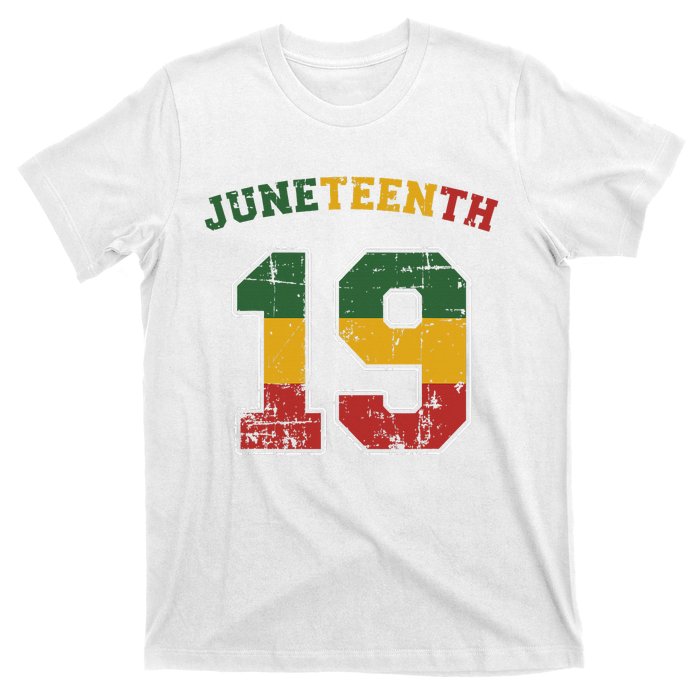 Juneteenth 19 for african independence and freedom 1865 T-Shirt