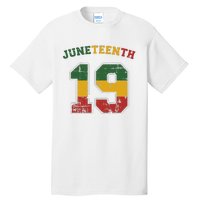 Juneteenth 19 for african independence and freedom 1865 Tall T-Shirt