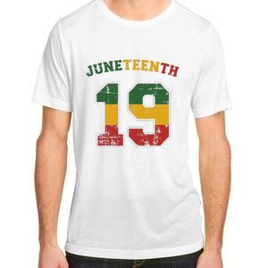 Juneteenth 19 for african independence and freedom 1865 Adult ChromaSoft Performance T-Shirt