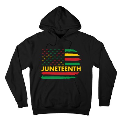 Juneteenth American Flag Hoodie