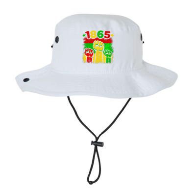 Juneteenth 1865 Freedom Flag Black African America Legacy Cool Fit Booney Bucket Hat