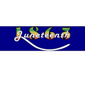 Junenth 1865 Gift Bumper Sticker