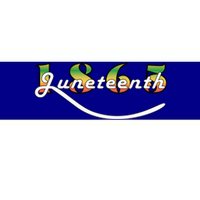 Junenth 1865 Gift Bumper Sticker