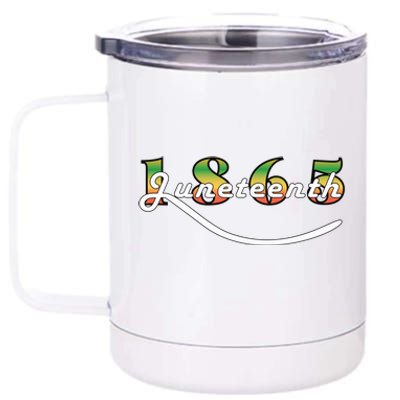 Junenth 1865 Gift 12 oz Stainless Steel Tumbler Cup