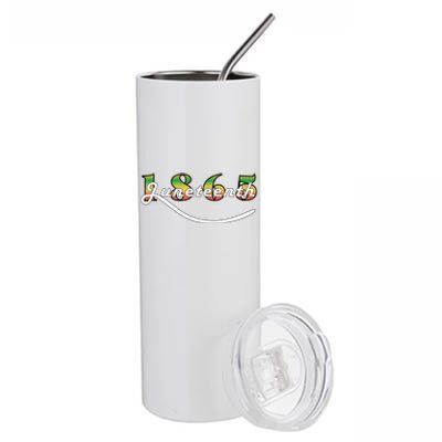 Junenth 1865 Gift Stainless Steel Tumbler