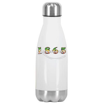 Junenth 1865 Gift Stainless Steel Insulated Water Bottle