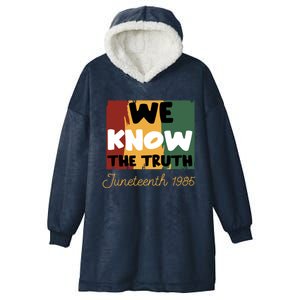 Junenth 1865 Gift Hooded Wearable Blanket