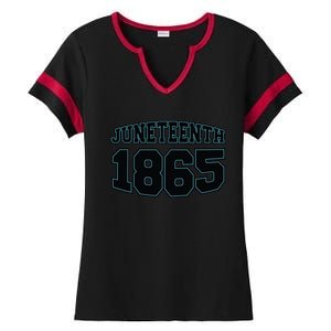 Junenth 1865 Gift Ladies Halftime Notch Neck Tee