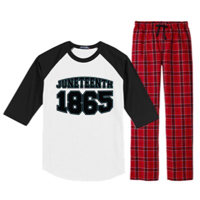 Junenth 1865 Gift Raglan Sleeve Pajama Set