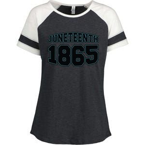 Junenth 1865 Gift Enza Ladies Jersey Colorblock Tee