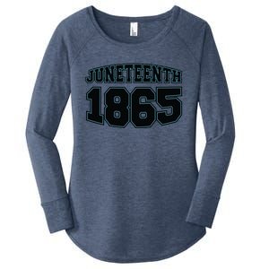 Junenth 1865 Gift Women's Perfect Tri Tunic Long Sleeve Shirt