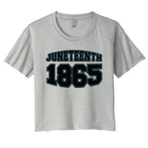 Junenth 1865 Gift Women's Crop Top Tee