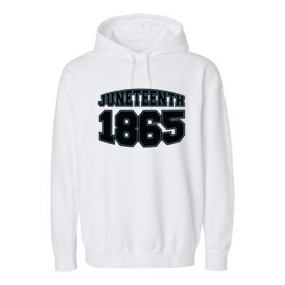 Junenth 1865 Gift Garment-Dyed Fleece Hoodie